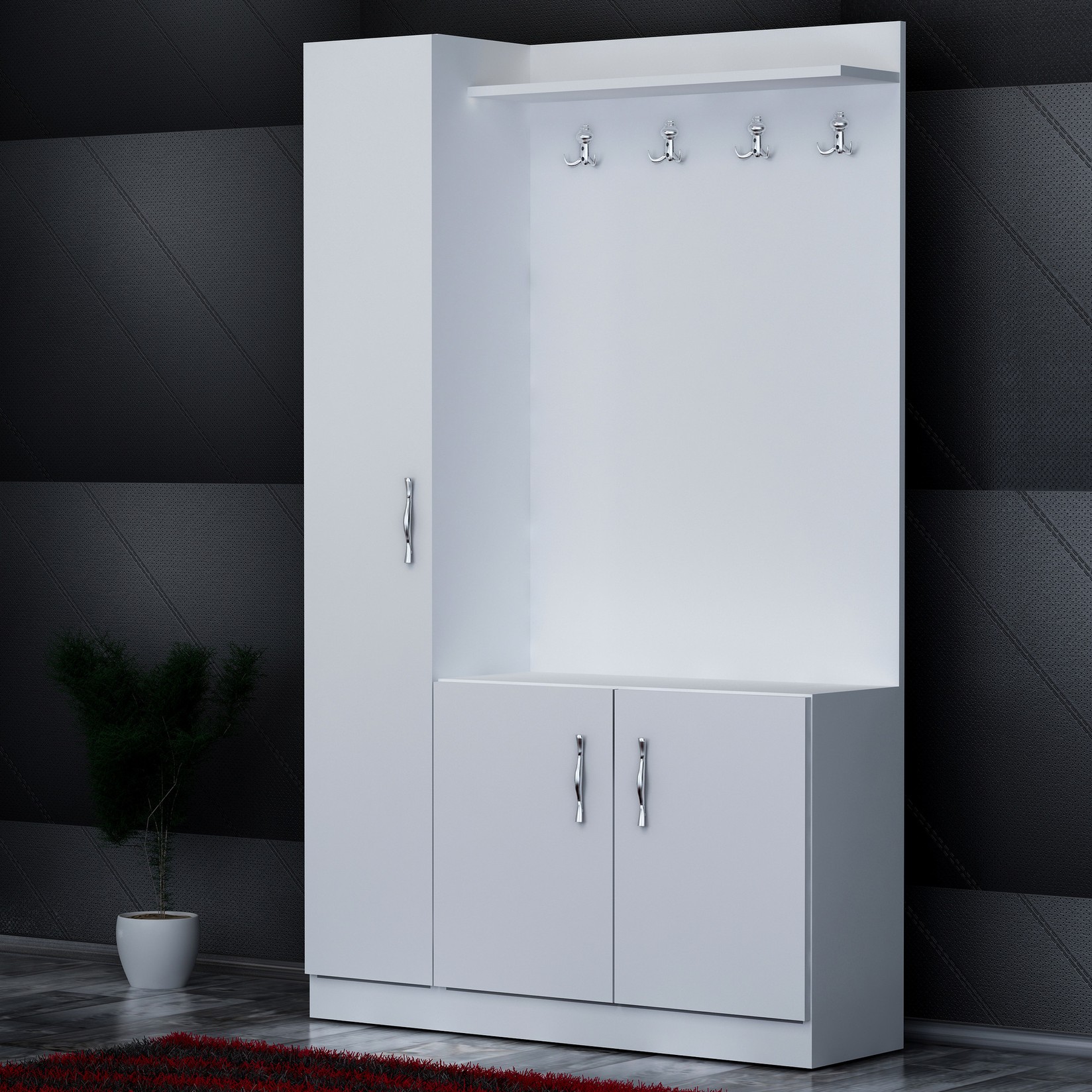 Hanah Home Cipelarnik 110x180x31,8cm Beli