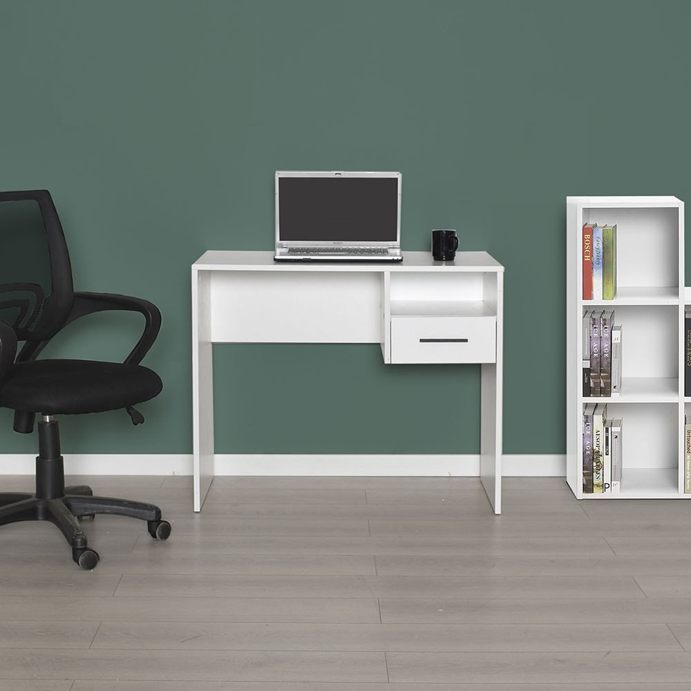 Hanah home Radni sto 90x75x52cm Beli