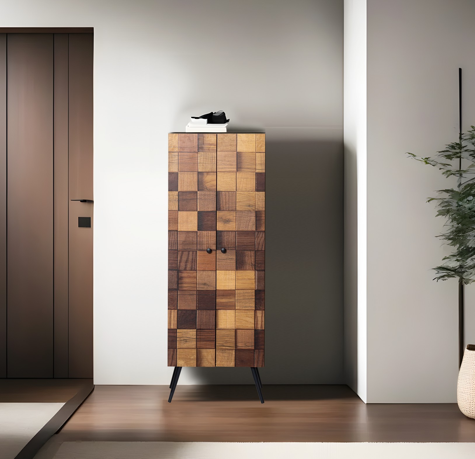 Hanah Home Komoda Kofin Braon