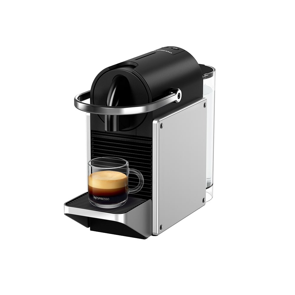 Nespresso Aparat za espresso kafu Pixie D62-EUSINE-S , 1260 W, Sivi