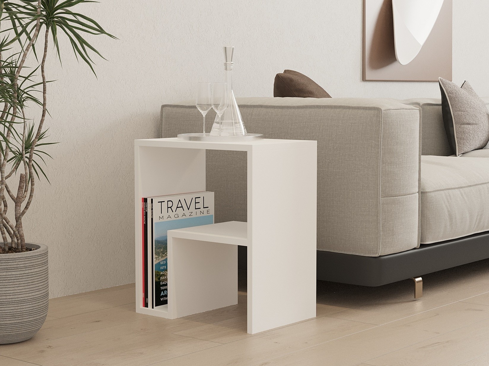 Hanah home Klub sto Yepa 45x51,8x30cm Beli