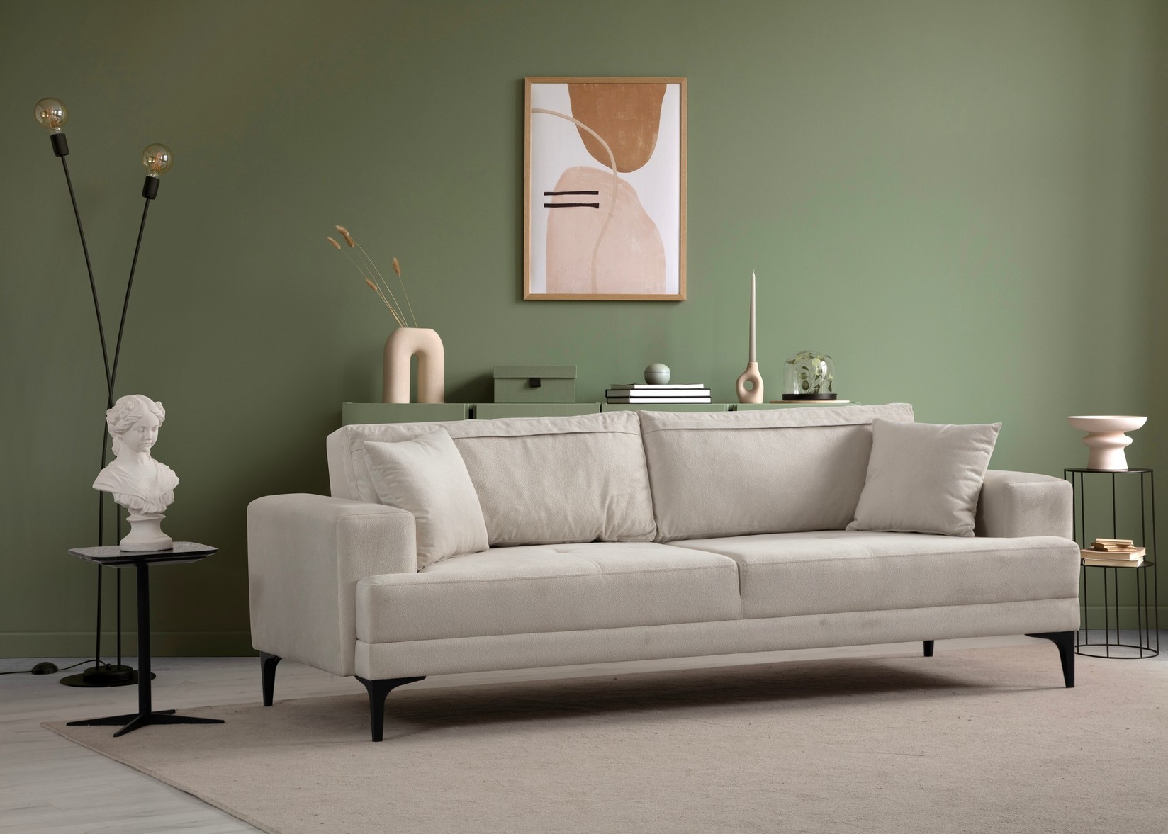 Atelier del Sofa Trosed Astana 100x78x234cm Bež