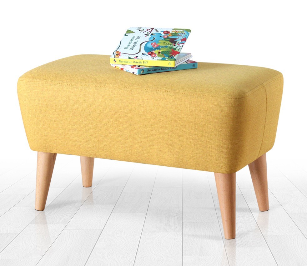Atelier del Sofa Tabure 61x33x32cm, Žuto