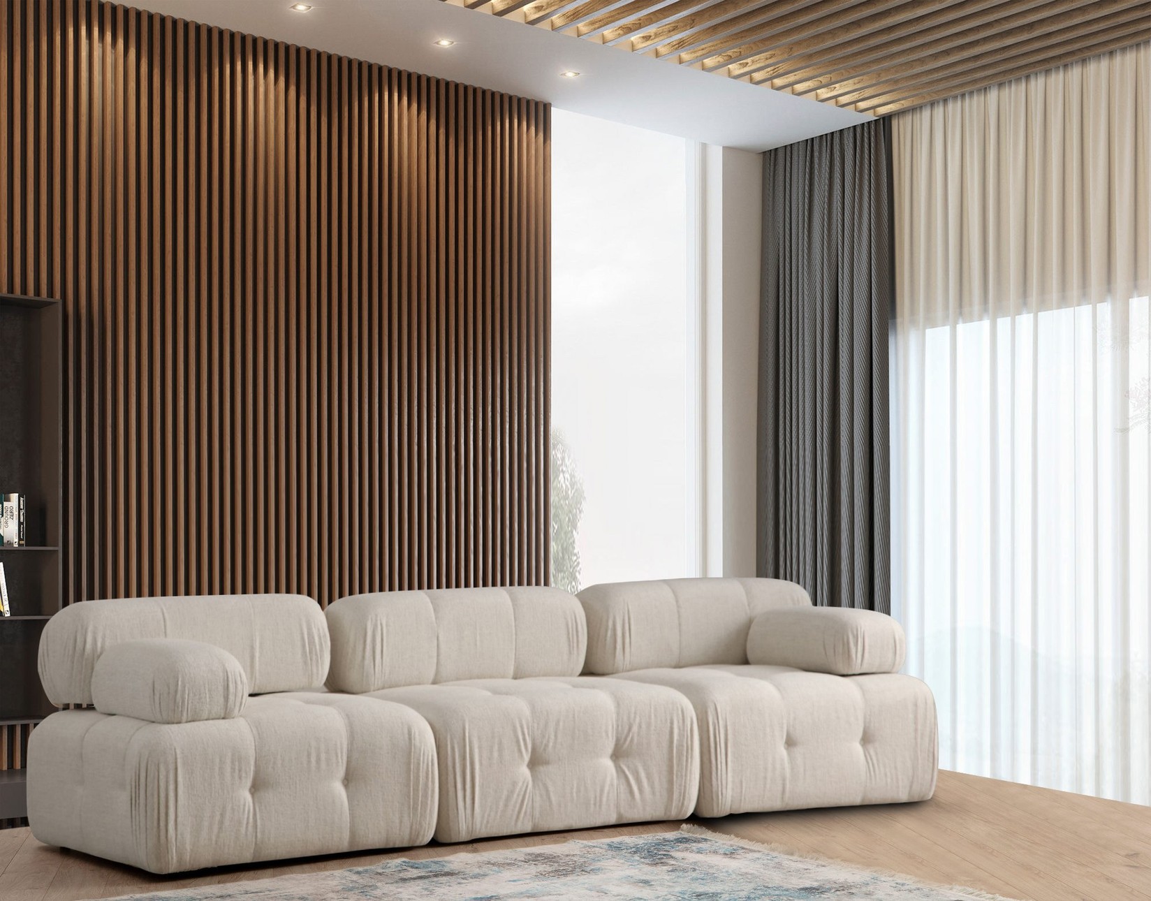 Atelier del Sofa Trosed Doblo Krem