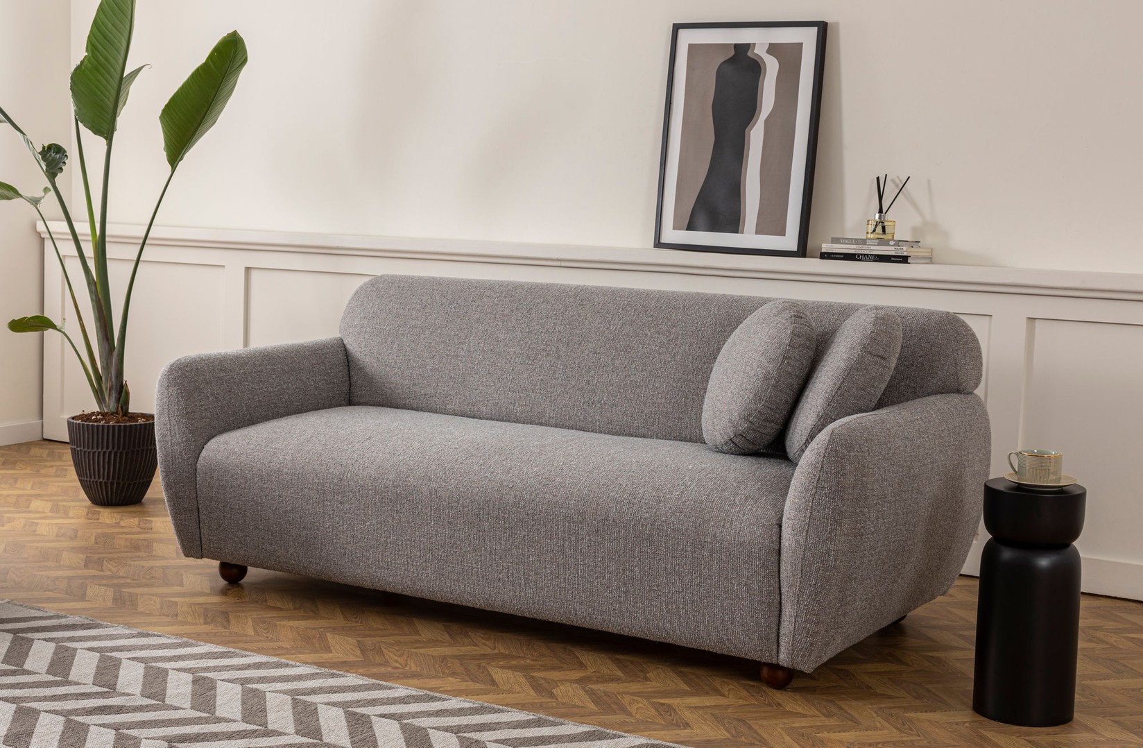 Atelier del Sofa Trosed Eddy 30cm Svetlosivi