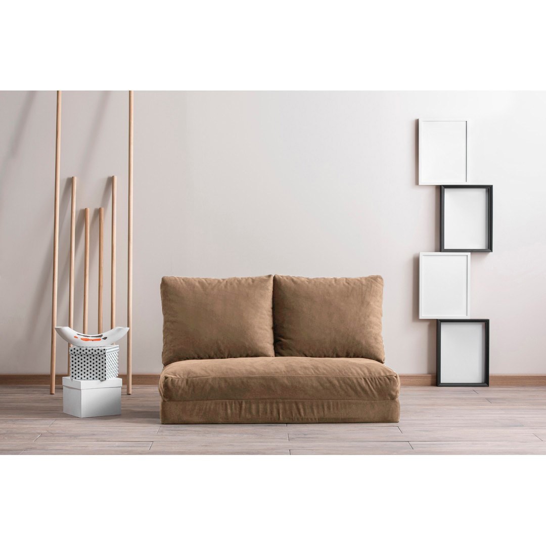 Atelier del Sofa Dvosed na razvlačenje Taida 185x120cm Svetlobraon