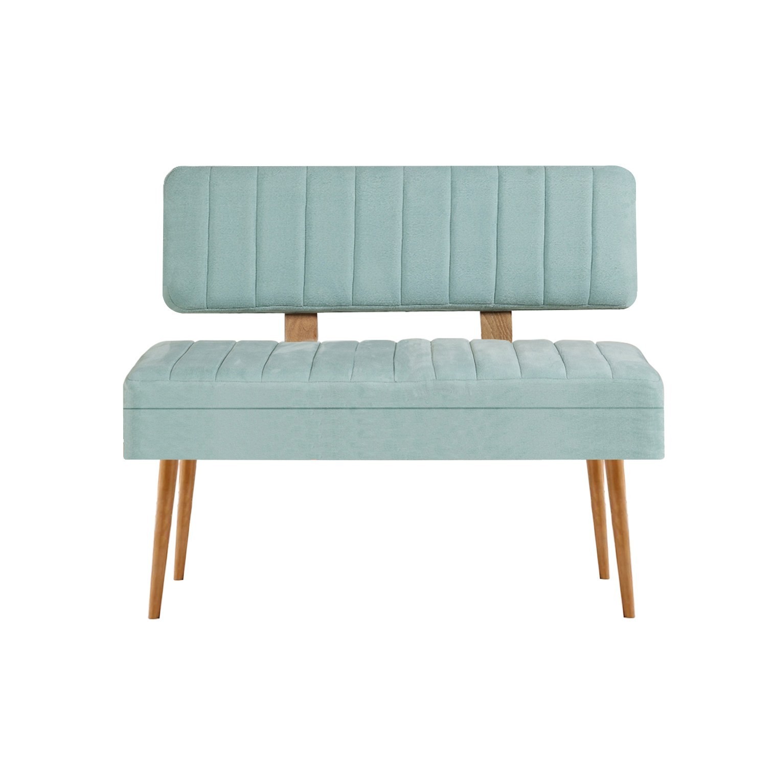 Hanah Home Trpezarijska klupa Vina 0400 110x85x36cm Menta