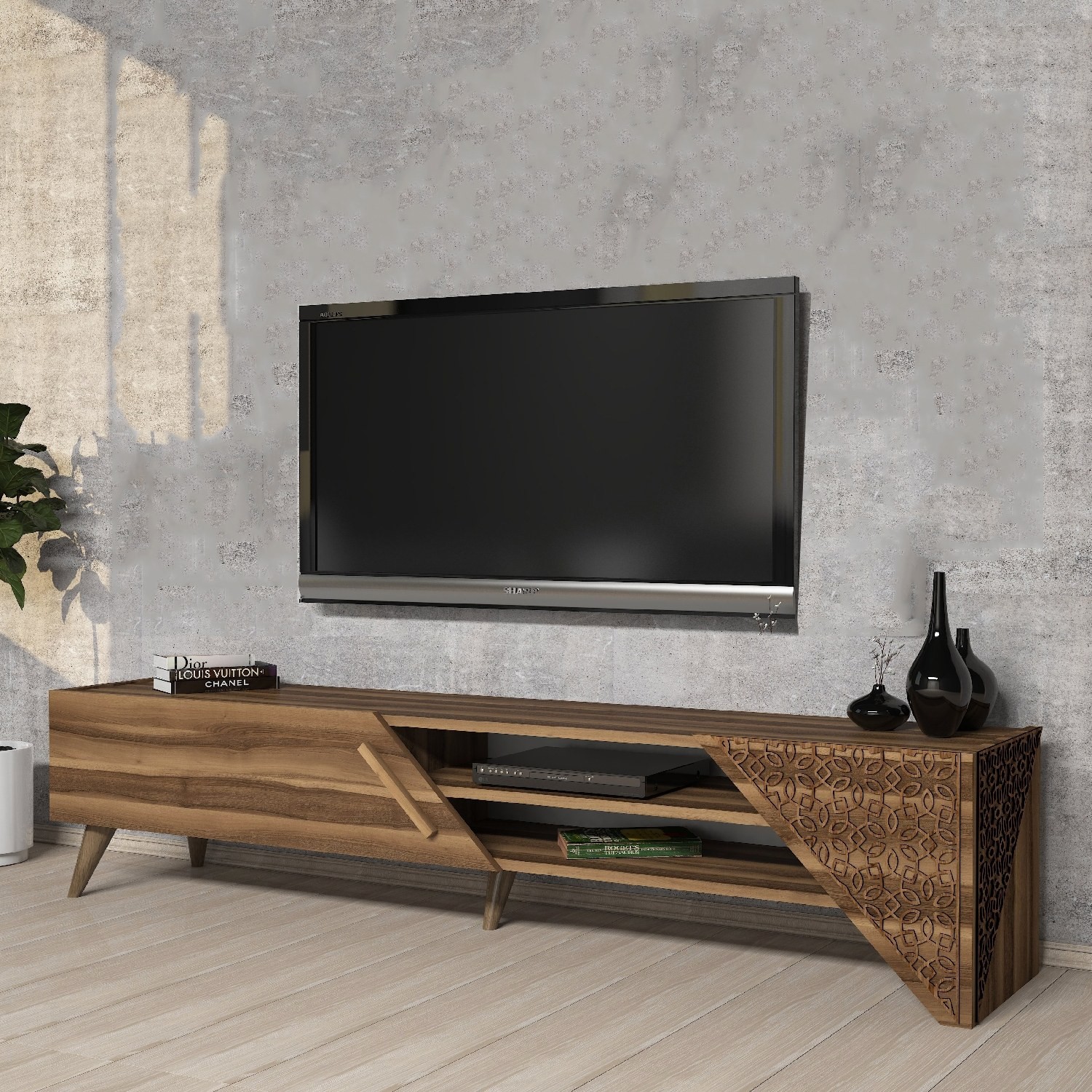 Hanah home TV Komoda Beril 2 Orah