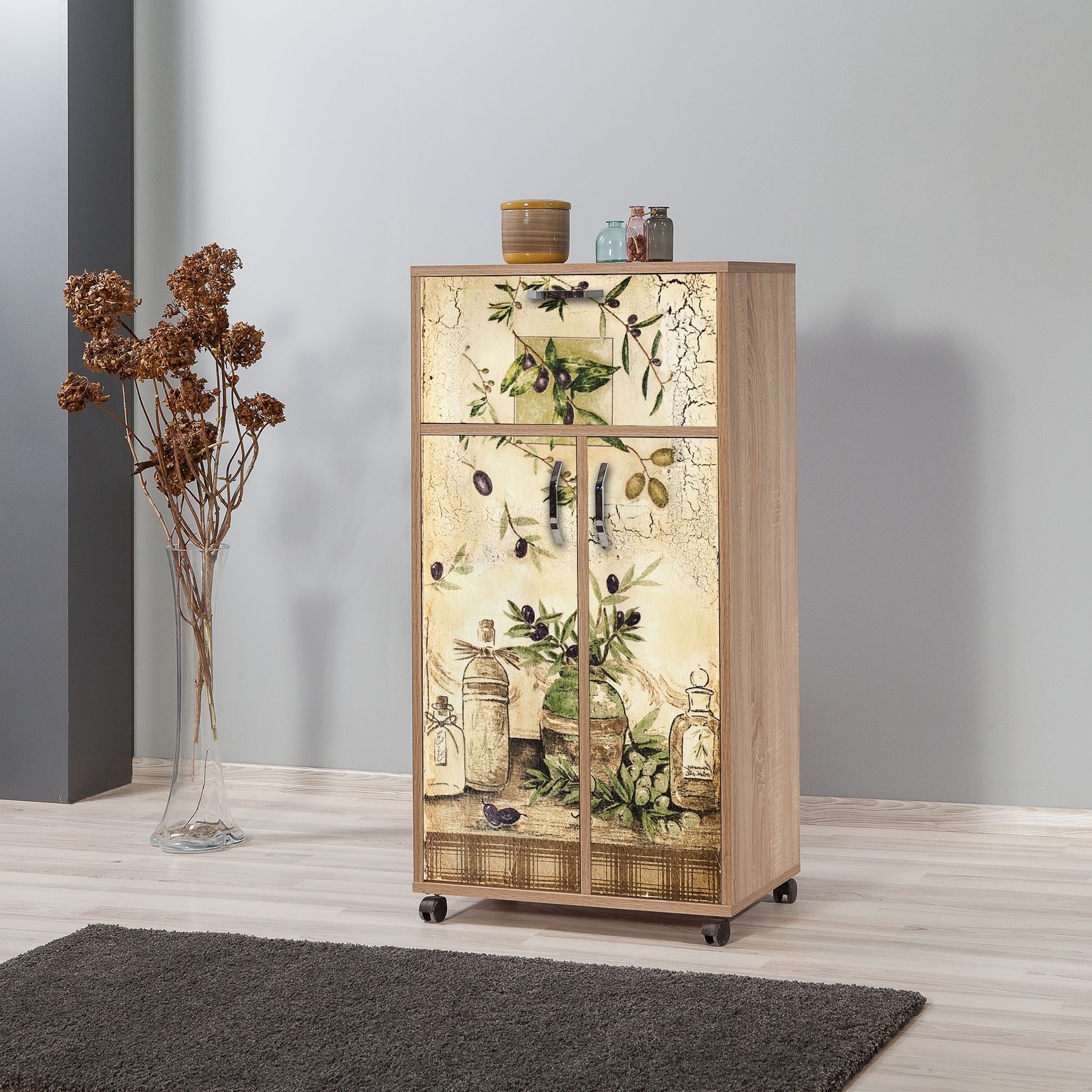 Hanah Home Komoda Kiler 60​x116x36cm Hrast