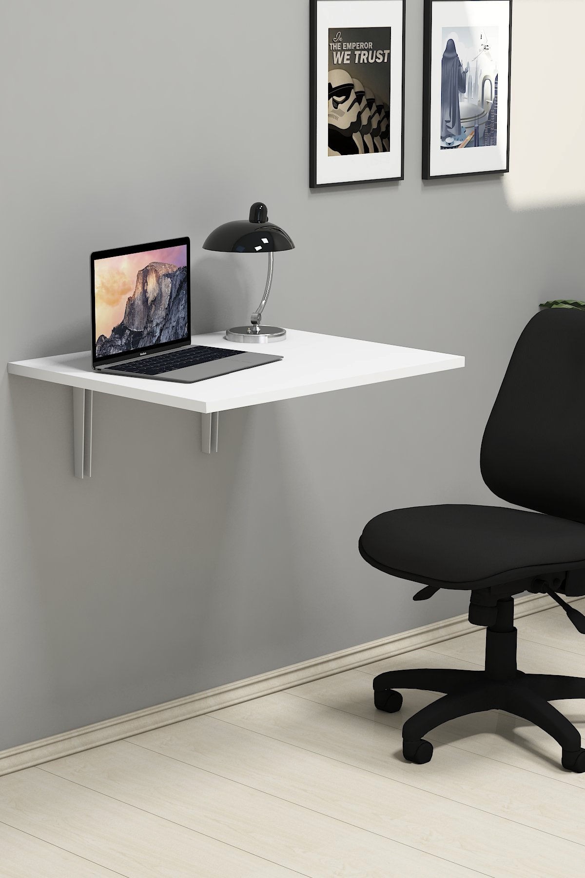 Hanah Home Sklopivi sto Nur 60x1,8x50cm Beli