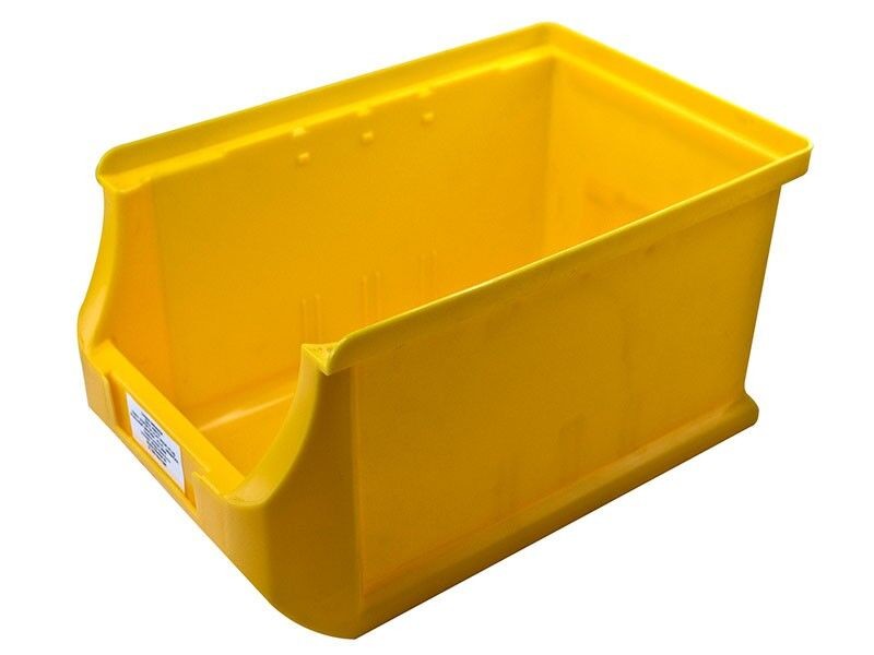 Makuba-Allit Klaser kutija za kacenje na panel, 150x235x125 mm, Žuta