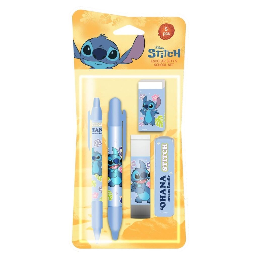 Školski set Stitch 5 komada