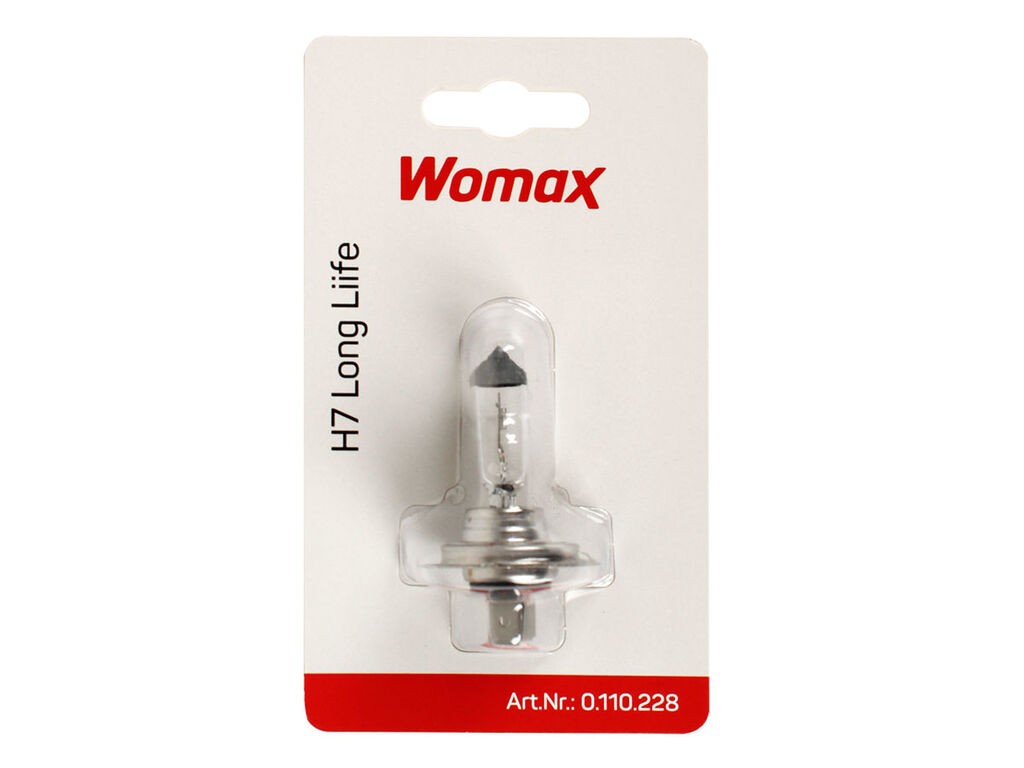 Womax Sijalice za auto H7, 12V, 55W, Long Life