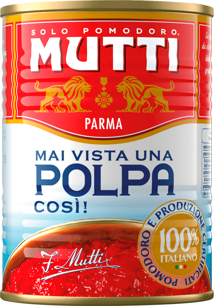 Paradajz seckani Mutti Polpa 400g
