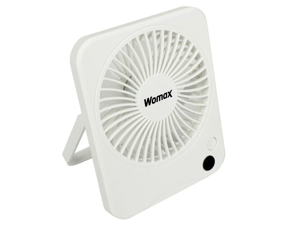 Womax Ventilator W-Bf 5, Baterijski, Beli
