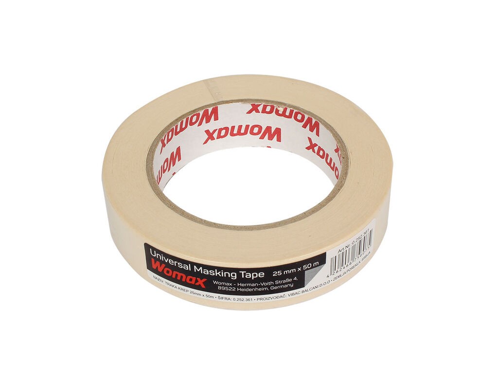 Womax Krep traka, 25mm x 50m