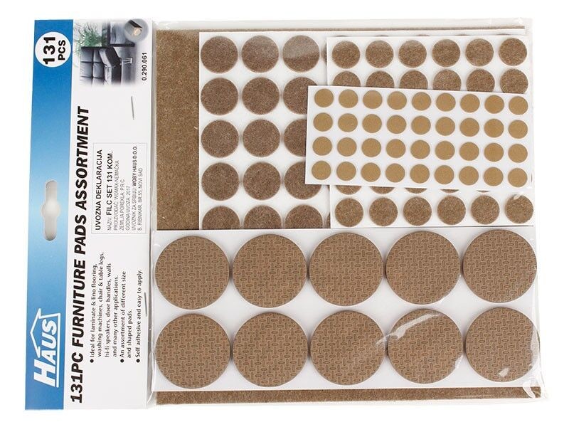 Womax Zaštitni filc za nameštaj, 131 komad, Bež