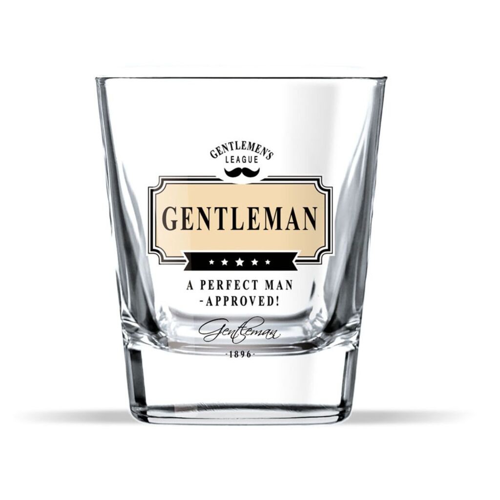 Čaša za viski Gentleman A perfect man - approved