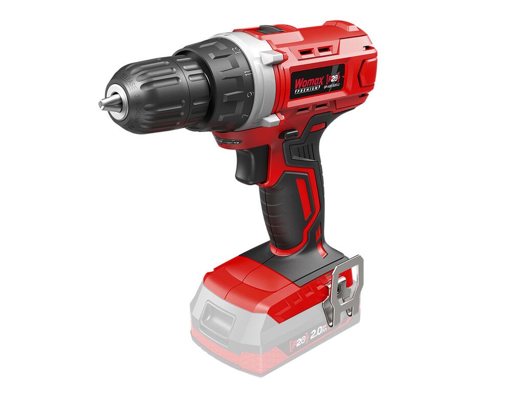 Womax Premium Akumulatorska bušilica P20, 20V