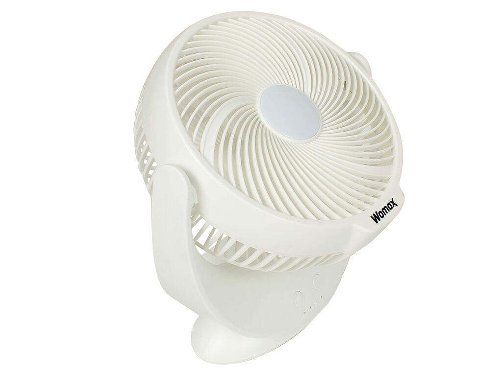 Womax Ventilator W-Bf 8, Baterijski, Beli