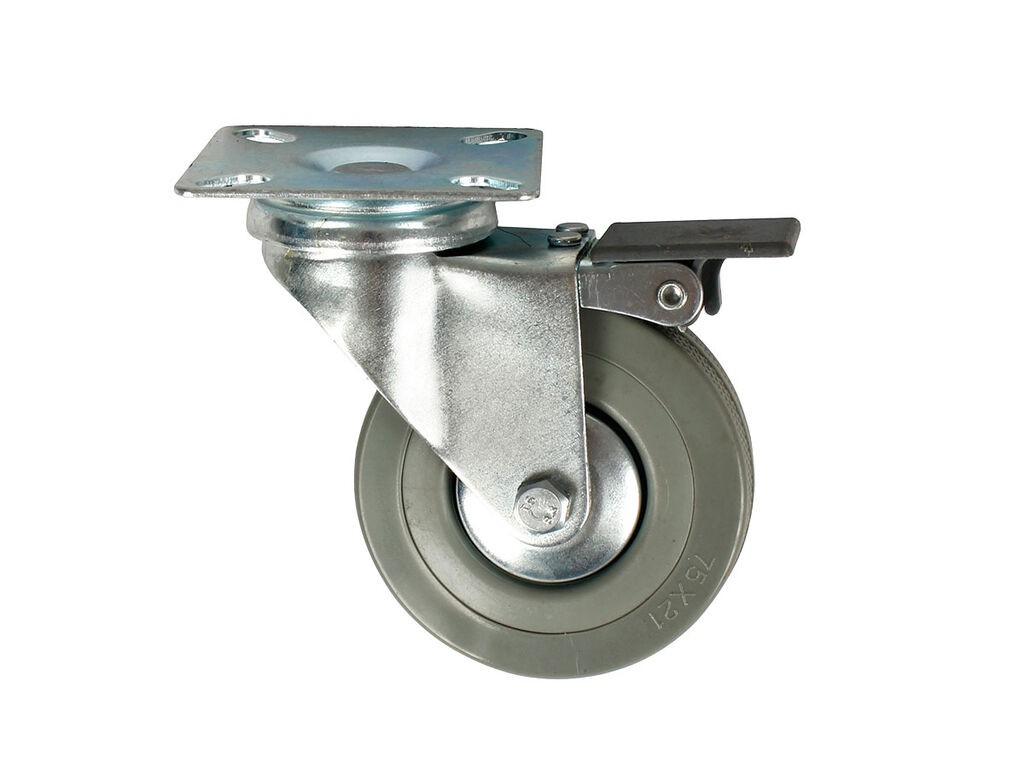 Womax Točak sa kočnicom, 75 mm