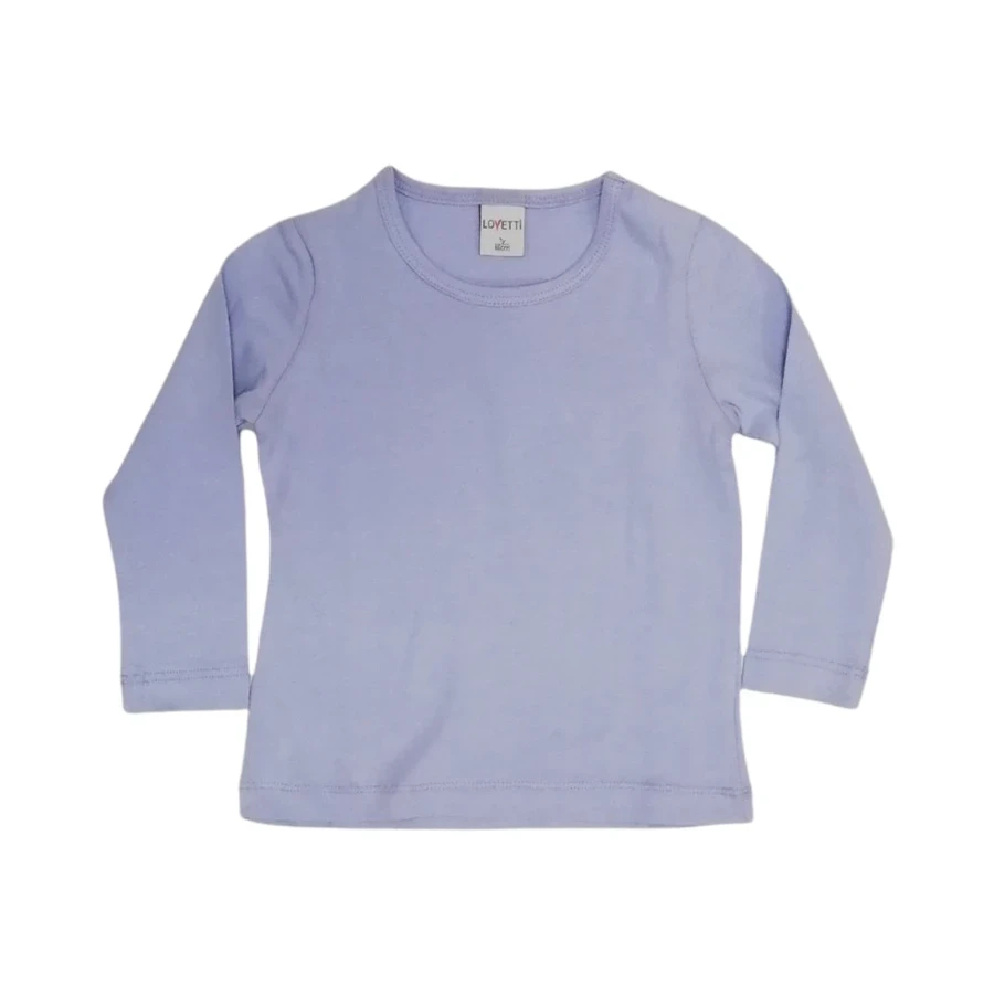 VRABAC Majica dugih rukava za devojčice 100456, Lavanda