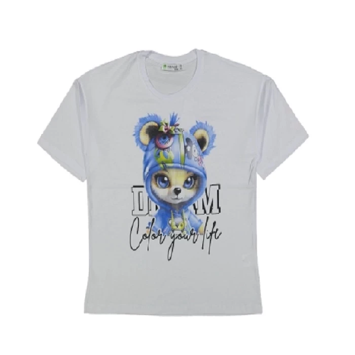 VRABAC Majica za devojčice 120532, Bela