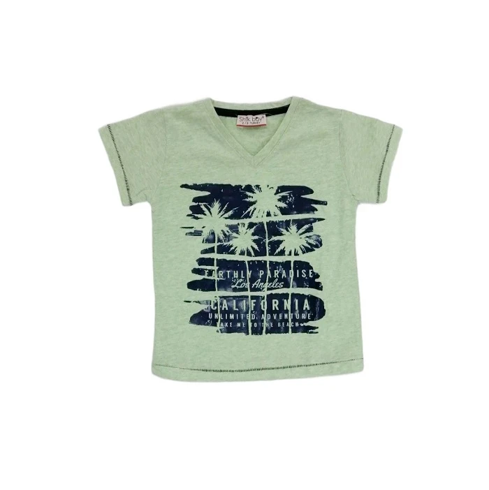 VRABAC Majica za dečake California, Maslinsta