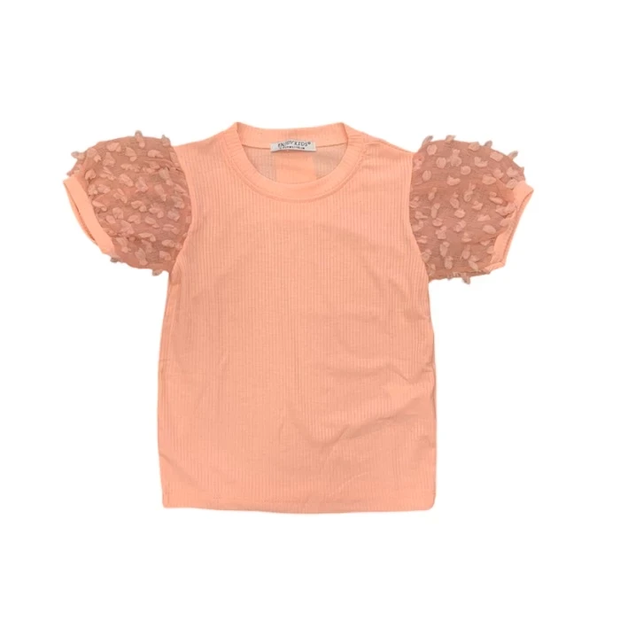 VRABAC Majica za devojčice 121198, Kajsija