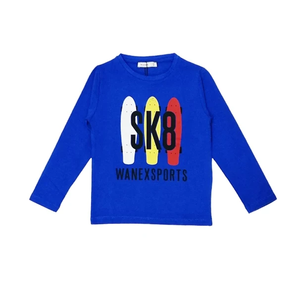 VRABAC Majica dugih rukava za dečake 15760, Plava