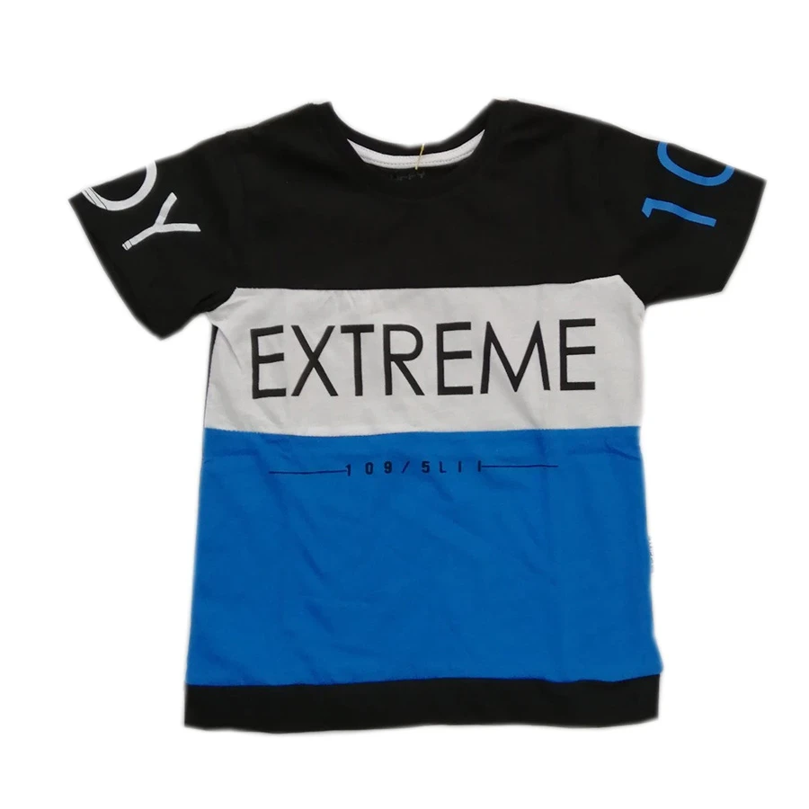 VRABAC Majica za dečake 21558, Crno-plava