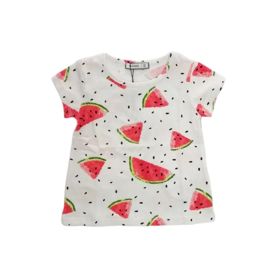 VRABAC Majica za devojčice Lubenica 31479, Bela