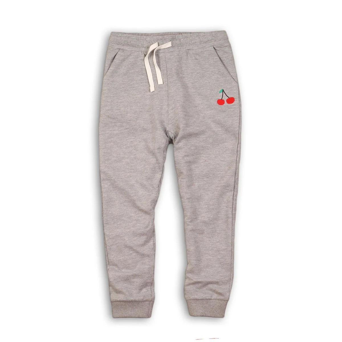 MINOTI Donji deo trenerke za devojčice GBS28, Sivi