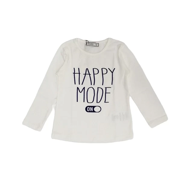 VRABAC Majica dugih rukava za devojčice 31614, Bela