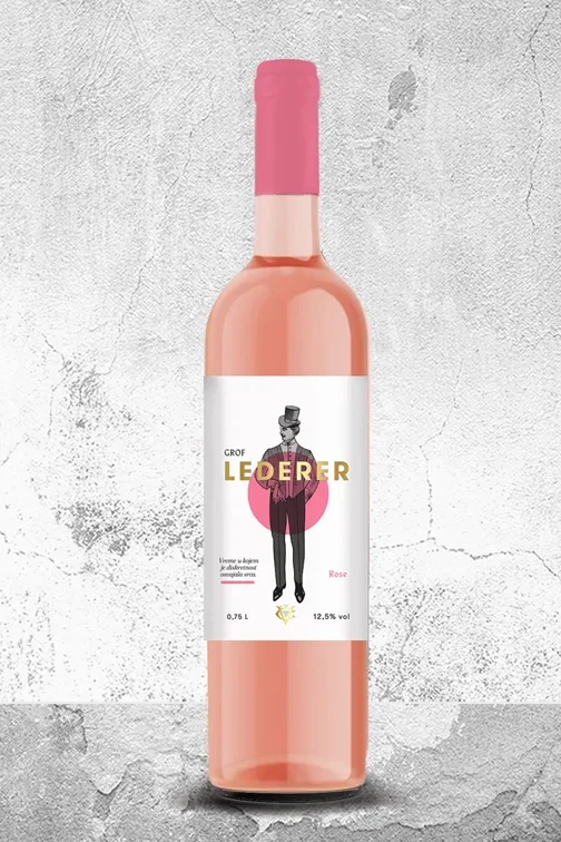 ČOKA LEDRER Rose 75cl