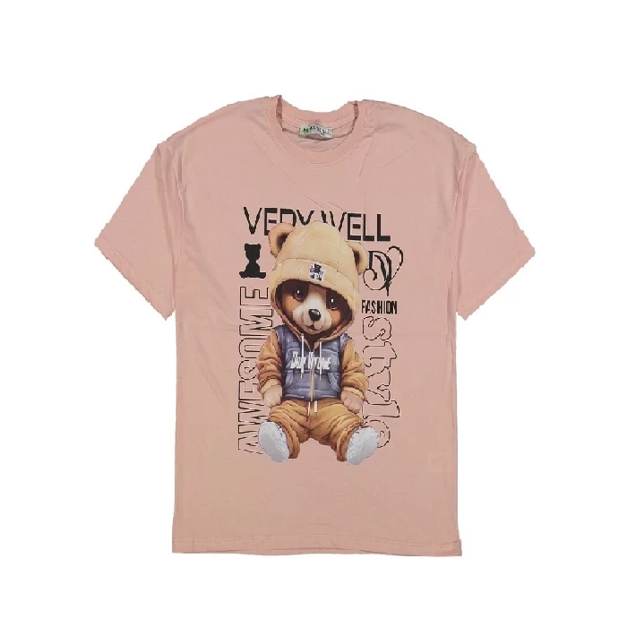 VRABAC Majica za devojčice 120540, Breskva