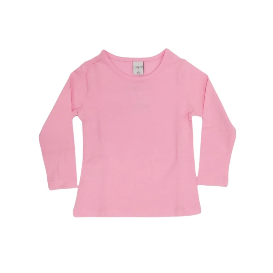 VRABAC Majica dugih rukava za devojčice 100456, Roze