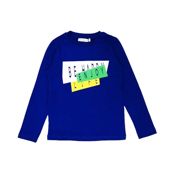 VRABAC Majica dugih rukava za dečake 16125, Plava