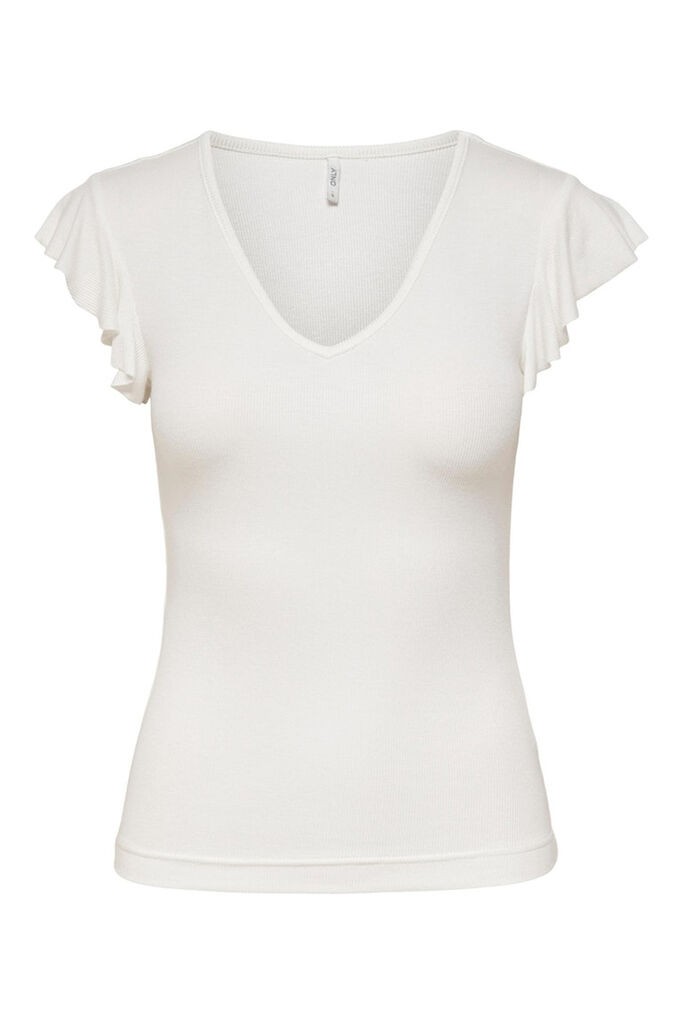 Only Ženska majica kratkih rukava Belia, Bela