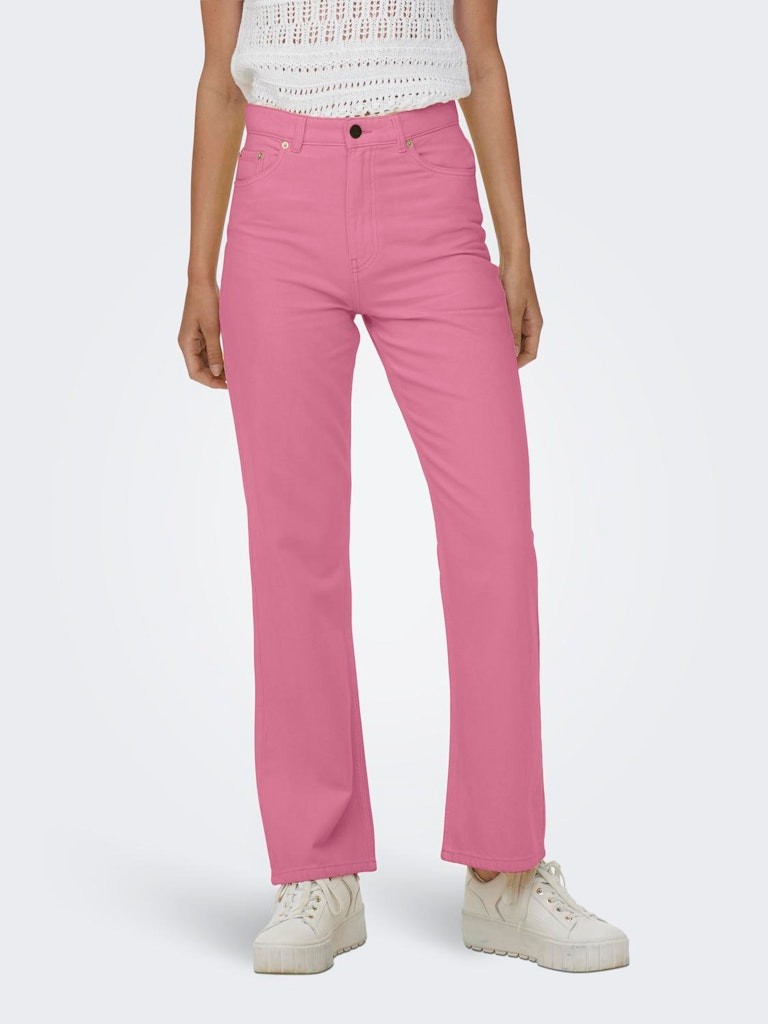 Only Ženske pantalone Camille, Roze