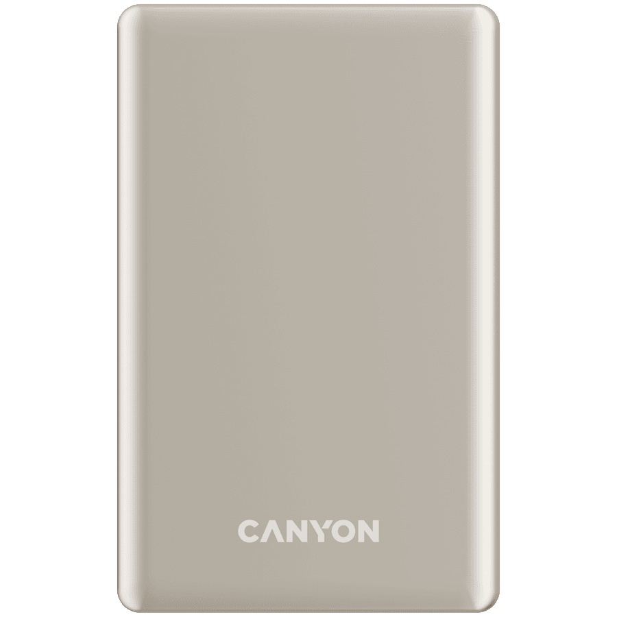 Canyon Spoljna bateriјa OnPower 505 slim Magnetic, 5000 mAh, PD20W, bež