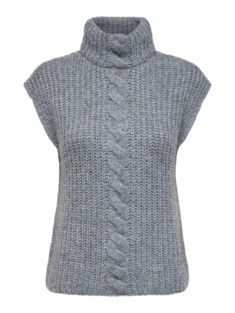 Only Ženski prsluk Cima, Sivi