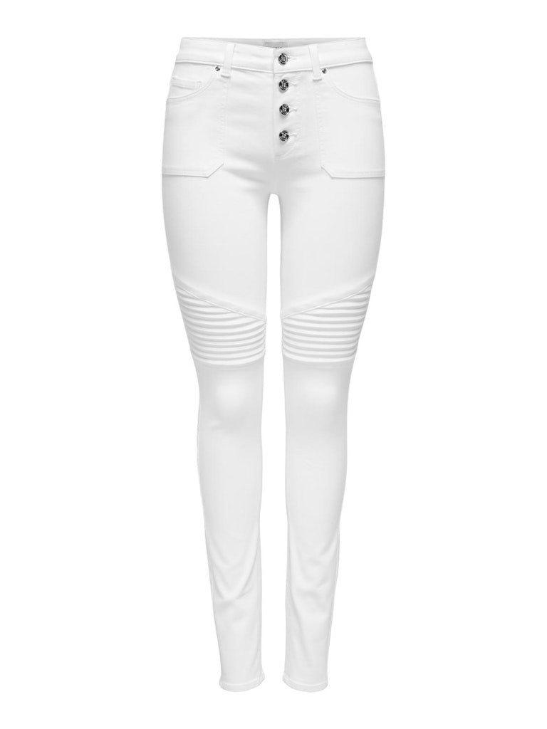 Only Ženske farmerke Hush, Bele