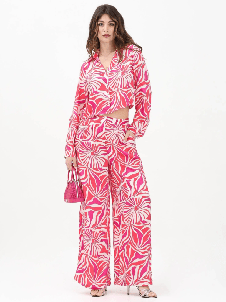 Only Ženske pantalone Paula, Roze