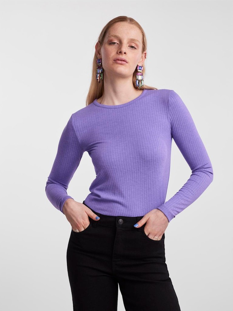 Pieces Ženska majica Laya, Lavanda