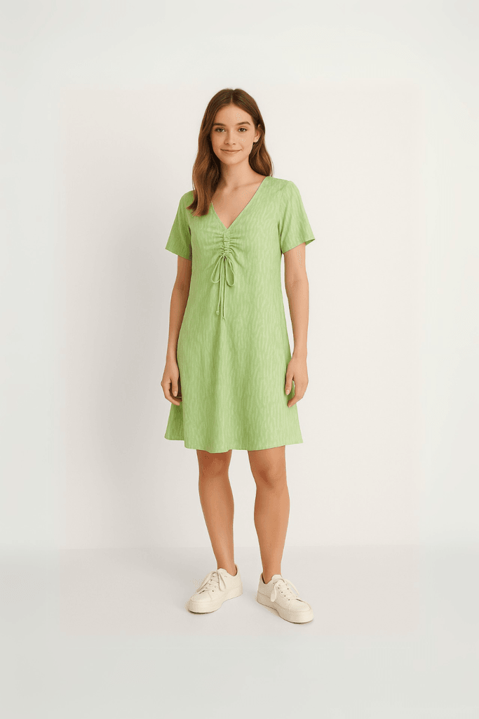 Pieces Ženska haljina Nya, Svetlozelena