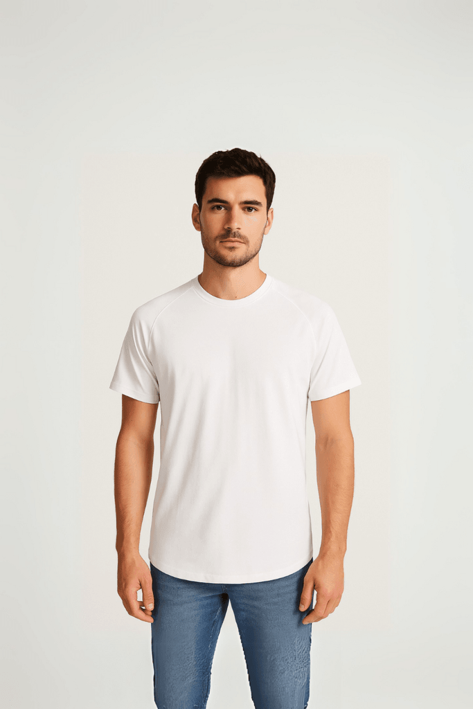 Jack & Jones Muška majica Curved, Bela