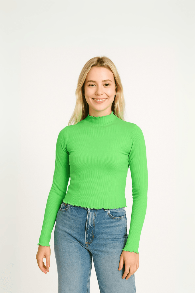 Pieces Ženska majica Nicca, Zelena