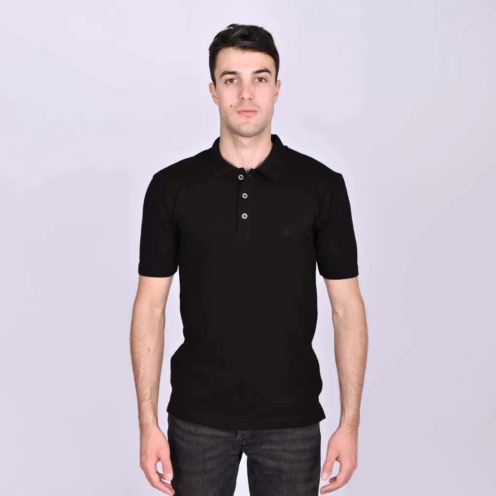 Rush Muška polo majica, Crna