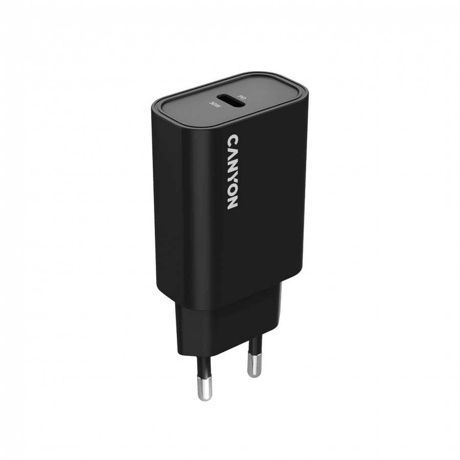Canyon punjač OnCharge 30CL, 30W, crni